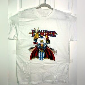 Rare Excalibur King Arthur & Marvel Mutant T-Shirt